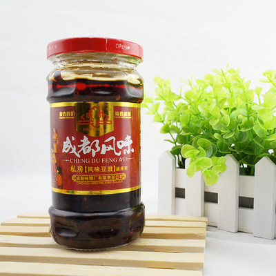 【產(chǎn)地銷售批發(fā)四川特產(chǎn)辣醬成都牌風(fēng)味豆豉油辣椒 280g】價(jià)格,廠家,圖片,調(diào)味醬,成都喜旺商貿(mào)-